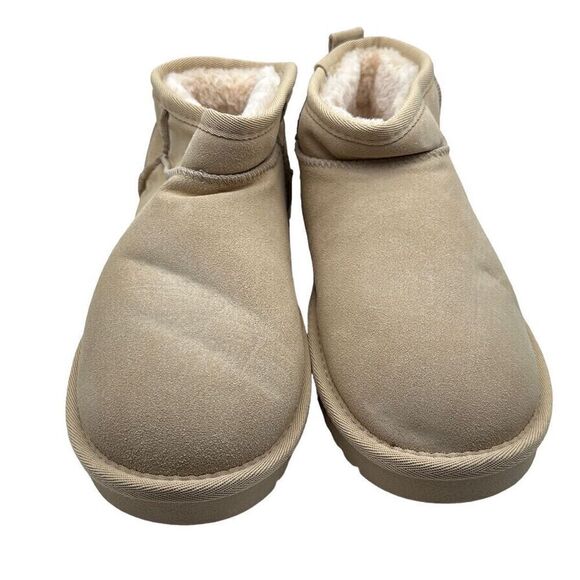 CUSHIONAIRE Women's pull on boot 8 WIDE SAND - Picture 2 of 7